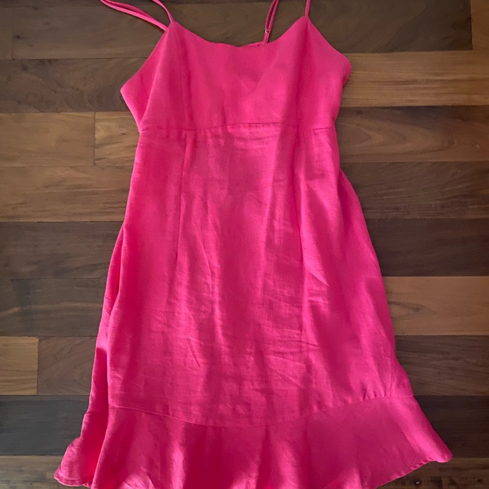 Etiquette pink casual dress size M